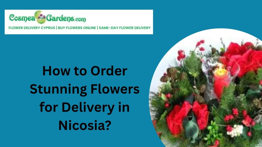 How to Order Stunning Flowers for Delivery in Nicosia?