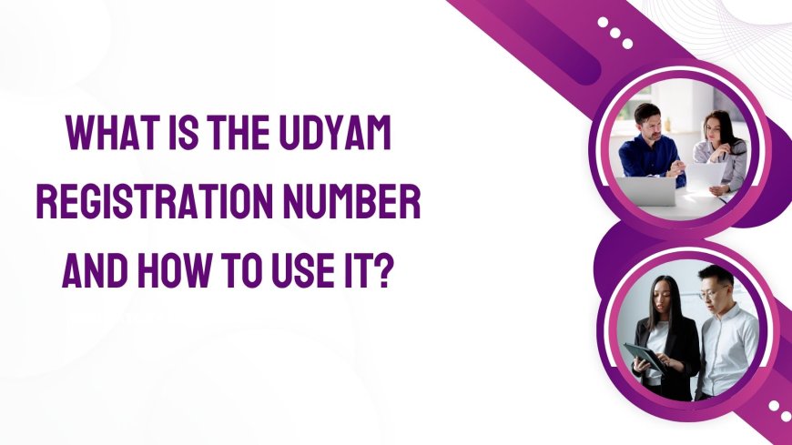 What is the Udyam Registration Number and how to use it?