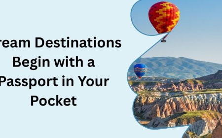 Dream Destinations Begin with a Passport in Your Pocket