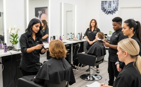 A Day in the Life of a Student at Our Hair Academy in Mississauga