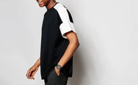 The Bold Simplicity of V-Neck Black T-Shirts for Men