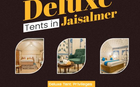 Experience Desert Royalty: Stay in a Deluxe Tent in Jaisalmer