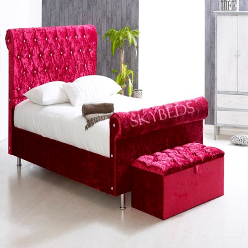 Crushed Velvet Bed Frames – Luxury and Comfort Combined