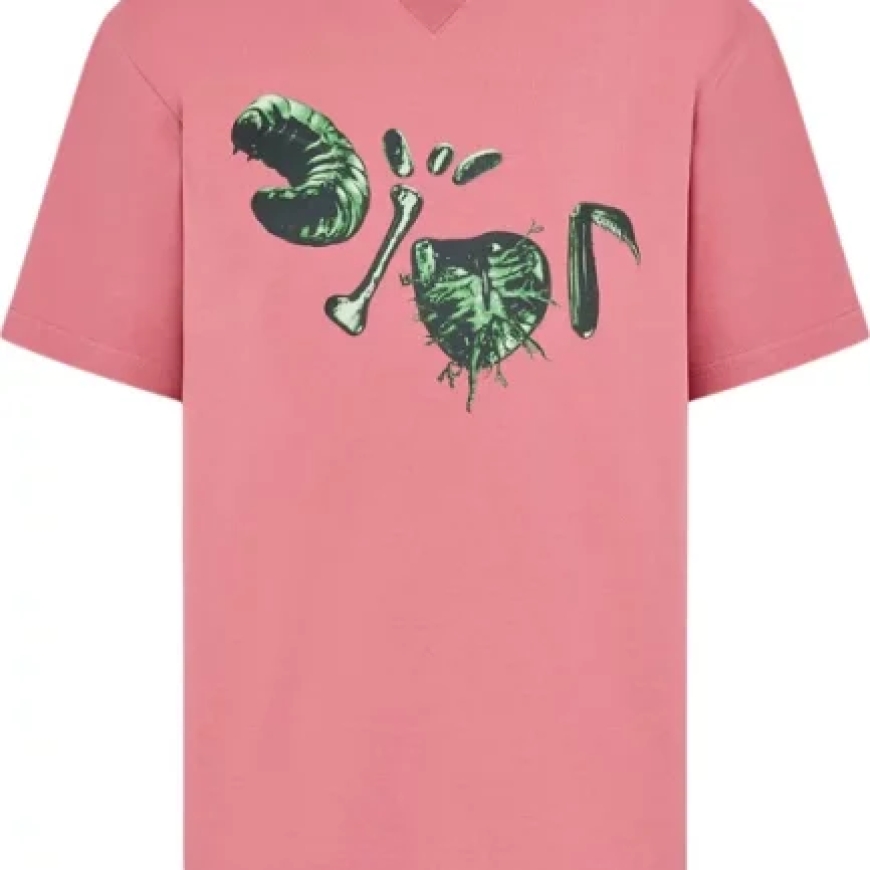 Cactus Jack X Dior T Shirt – Pink: Where Streetwear Meets Haute Couture