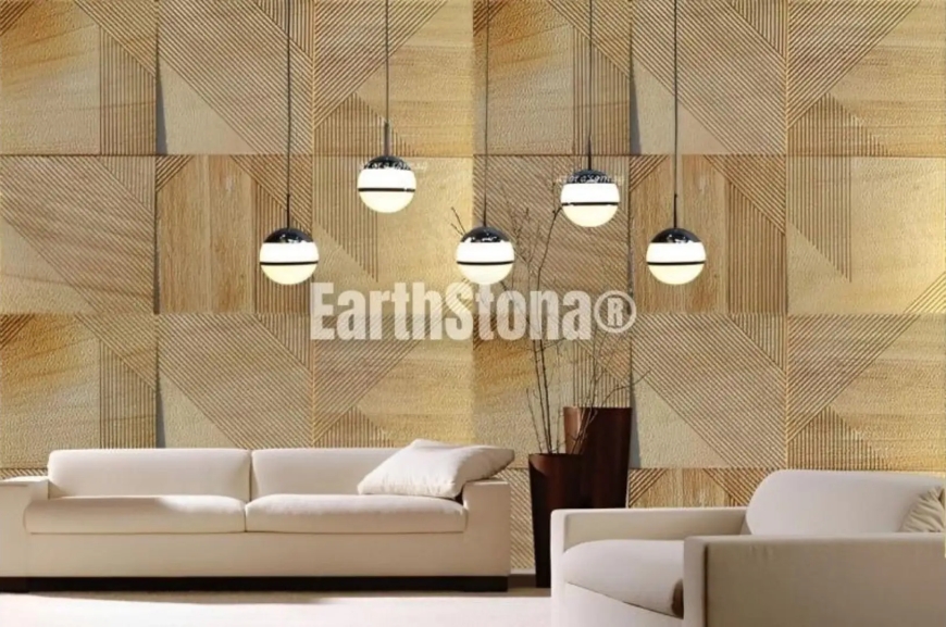 Natural Stone Wall Carving | EarthStona